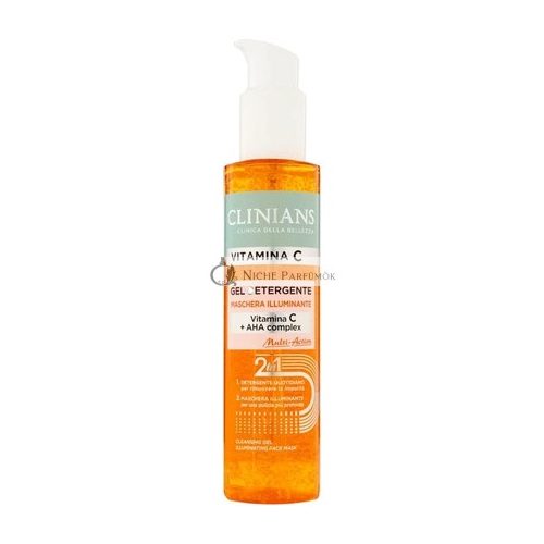 Clinians Foaming Illuminating Gel Cleanser with Energilium 150ml