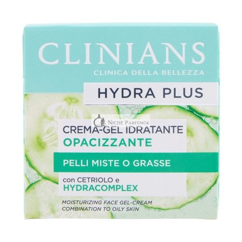 Clinians Hydra Plus Cream-Gel Moisturizing Mattifying 50 Ml