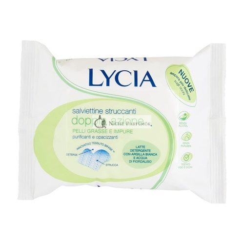 Purifying and Cleansing Makeup Remover Wipes for Oily Skin 20 Pieces