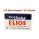 220 Elios Inoxidable Platinum Swedish Steel Double Edge Safety Razor Blades