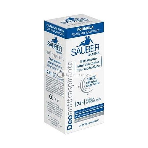 Sauber Deodorant Antiperspirant Cream 30ml