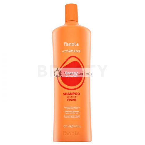 Fanola Vitamins Energy Shampoo erősítő sampon gyenge hajra 1000 ml