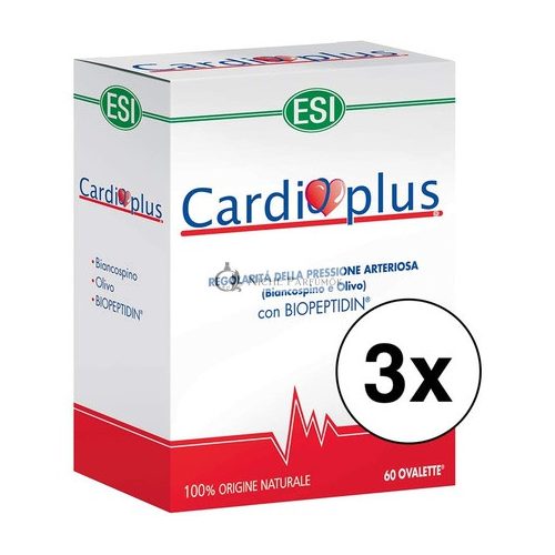 3 Packs Esi Cardioplus 60 Ovalva