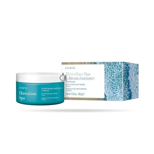 PUPA Hawaiian Spa Antifatigue Salt Scrub 350g Blue