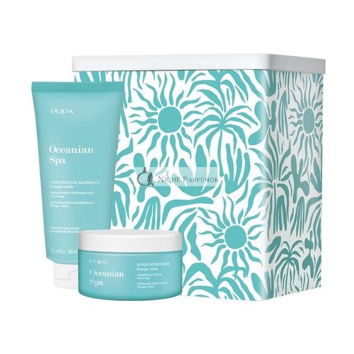 Pupa Oceanian Spa Kit 1 With Cleansing Scrub 250ml And Shower Milk 300ml