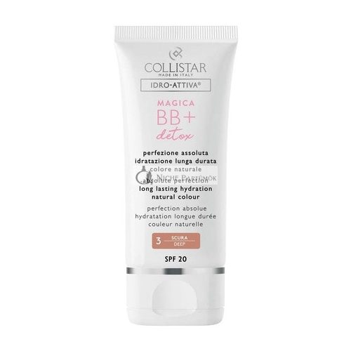 Collistar Idro-Attiva Magica BB+ Detox Dark Light Cream with BB Effect 50ml