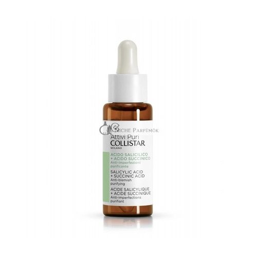 COLLISTAR Attivi Puri Anti-Blemish Treatment with Salicylic Acid and Juicy 30ml