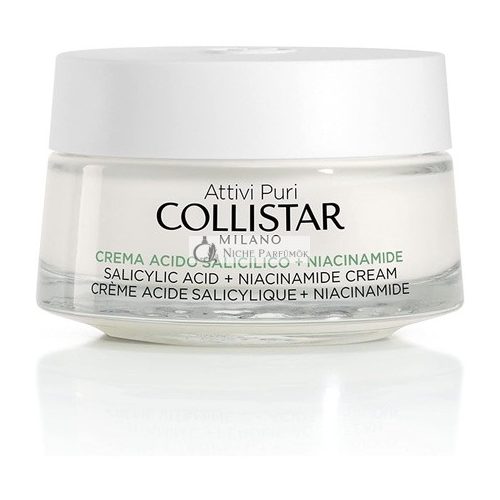 Collistar Active Pure Face Cream with Salicylic Acid and Niacinamide 50ml