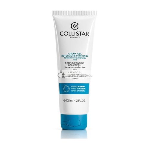 Collistar Deep Cleansing Cream Gel with Burdock Extract 125ml