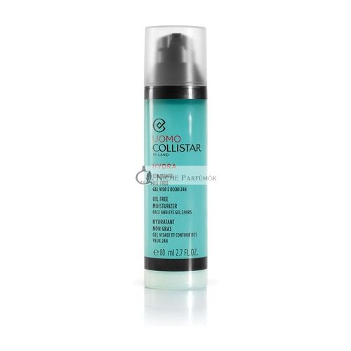 Collistar Hydra Uomo Oil Free Face and Eye Moisturizing Gel 80ml