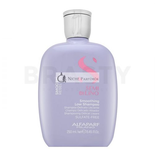 Alfaparf Milano Semi Di Lino Smooth Smoothing Low Shampoo hajsimító sampon durva és rakoncátlan hajra 250 ml