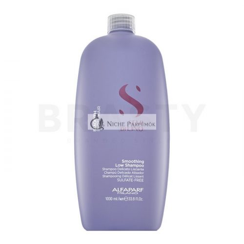 Alfaparf Milano Semi Di Lino Smooth Smoothing Low Shampoo hajsimító sampon durva és rakoncátlan hajra 1000 ml