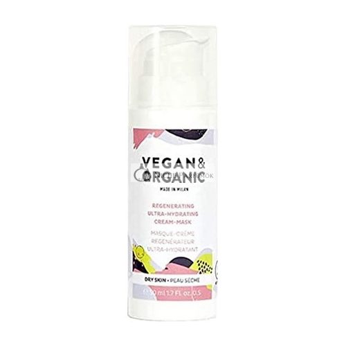 Vegan & Organic Dry Skin Nourishing Repairing Anti-Aging Mask 50ml