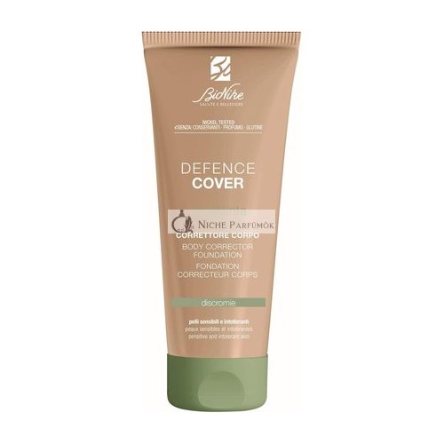 Bionike Defence Cover Corrective Body Foundation SPF15 402 Medium 75ml - Natural/Matte Effect for Sensitive Skin