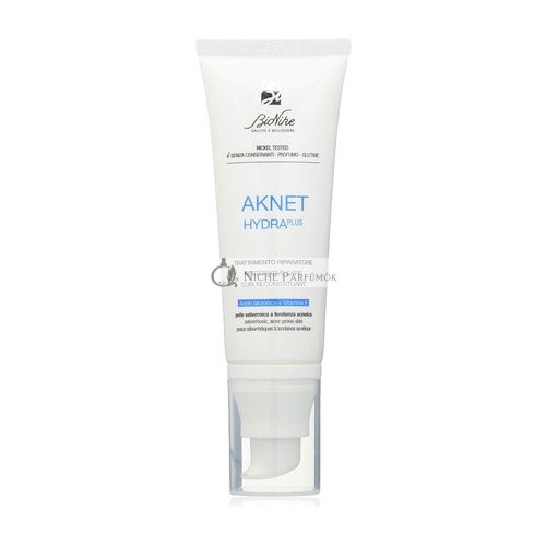 BioNike Aknet Hydra Plus Repairing Face Gel-Cream for Acne-Prone Skin 40ml