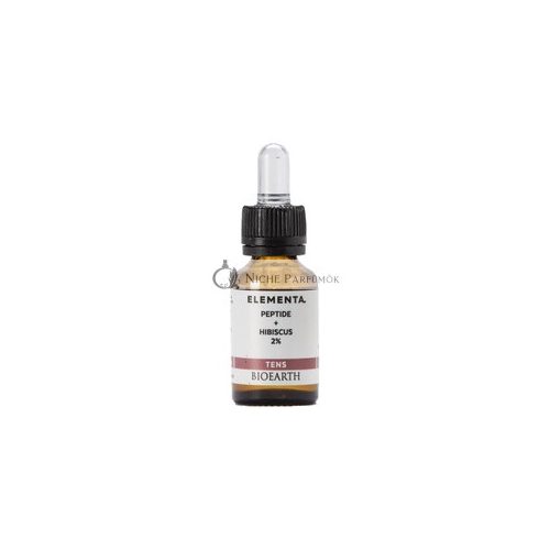 Bioearth Element Booster Face Peptide and Hibiscus 2% Bio-Tightening Effect 15ml - Made in Italy