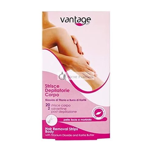 Vantage Body Depilatory Strips