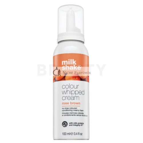 Milk_Shake Colour Whipped Cream tonizáló hab rószaszín árnyalatú hajra Rose Brown 100 ml