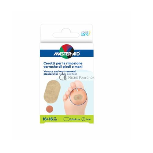 Master Aid Foot and Hand Wart Removal Patches