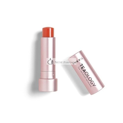 Teaology Peach Tea Lip Balm - Tinted Lip Care with Antioxidant Tea Extract 23g