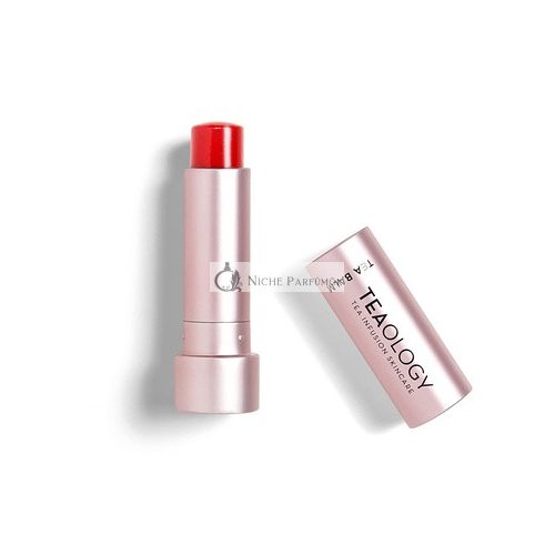 Teaology Tea Infusion Skincare Cherry Lip Balm 23g - Cherry Shade - Lip Balm with Antioxidant Tea Extract - Natural Cosmetics