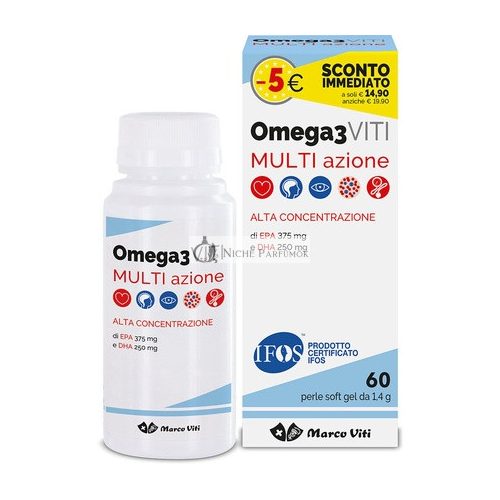 Omega 3 Multi Action Screws 60 Softgel Pearls