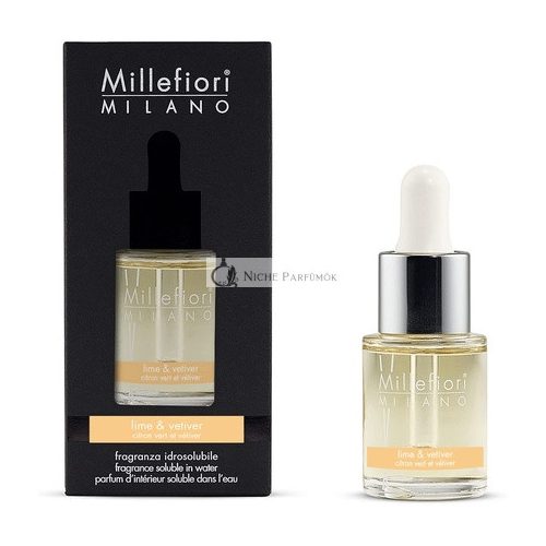 Millefiori Lime & Vetiver Water Soluble Diffuser 15ml 7FILR