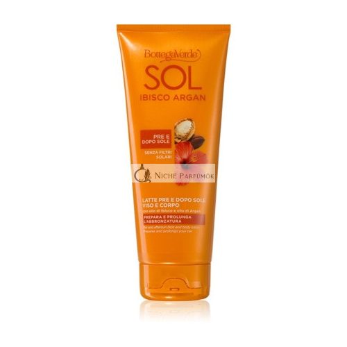 Bottega Verde Sol Hibiscus & Argan Intense Tanning Lotion - 200 ml