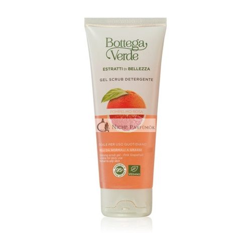 Bottega Verde Pink Grapefruit Exfoliating Gel Cleanser - for normal and oily skin, 100 ml