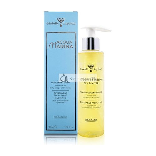 Astringent Facial Tonic Pores Purifying Effect with Hyaluronic Acid and Macroalgae 150ml Liquid Jewel