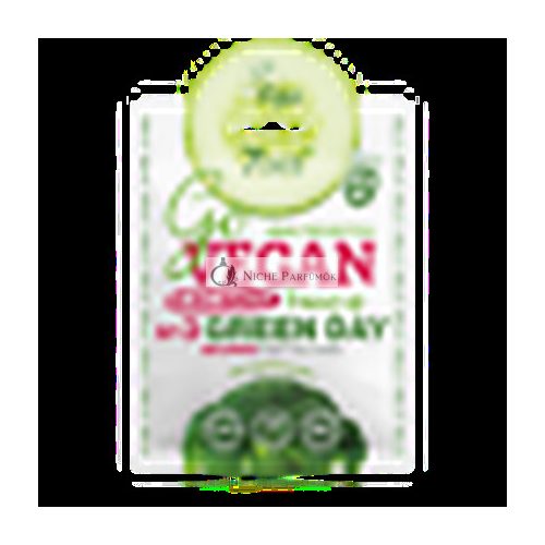 7 Days Beauty GO VEGAN Wednesday No.3 Green Day Salad Sheet Face Mask