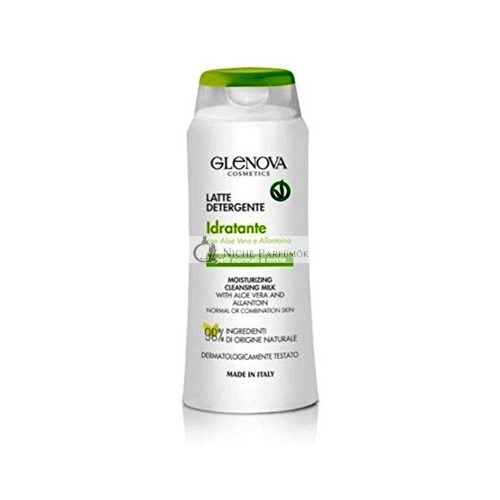 Glenova Cleansing Milk 200ml with Aloe Vera and Allantoin