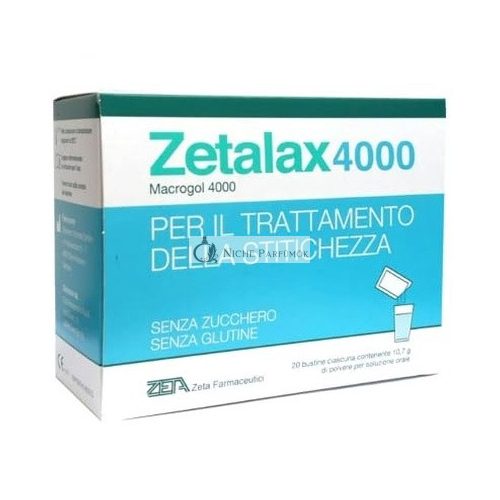 Zeta Farmaceutici Zetalax 4000 20 Sachets 10.7g