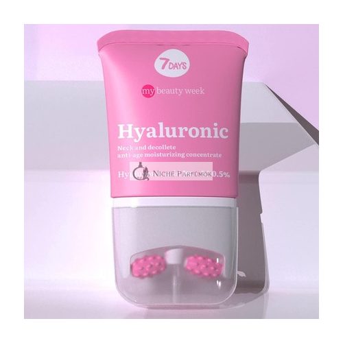 7Days Face Hydrating Cream with Hyaluronic Acid Korean Skincare Moisturizer Neck Firming Women Vitamin C Anti Puffiness Skin Tightening Roller Massager 80ml 80g