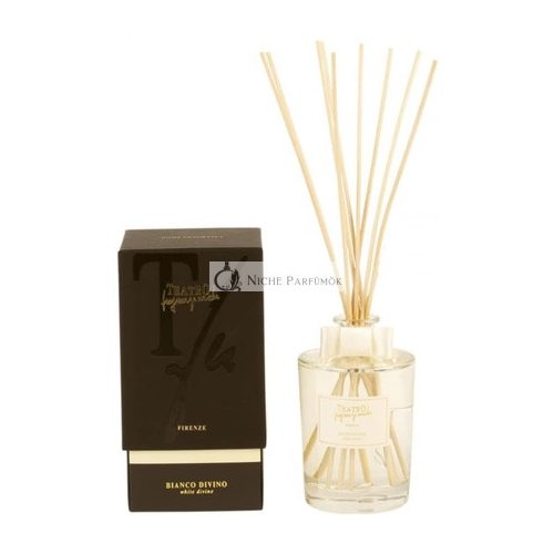 Teatro Fragranze Uniche Bianco Divino Diffuser 500ml with New Sticks