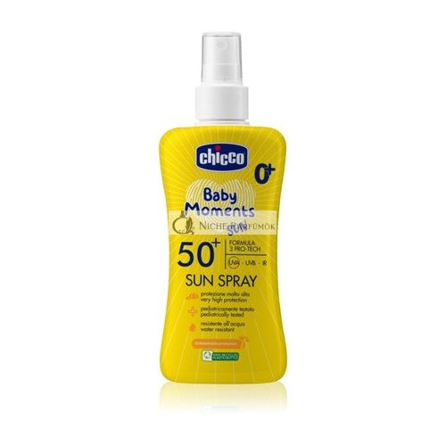 Chicco Latte Spray SPF 50 150 ml - Baby Sunscreen with Excellent Protection for Sensitive Skin