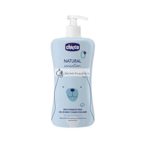 Chicco Natural Sensation Baby Shampoo and Body Wash Tear-Free 500ml