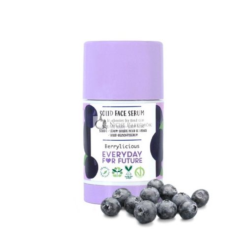 Blueberry Solid Face Serum Stick Firming Vegan & Cruelty-Free