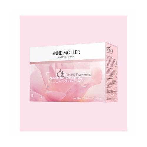 Anne Moller Glow Firming Rich Cream Spf15 50ml Set 4 Pieces