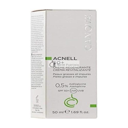 Acnell 50+ Cream Gel Face Cream for Combination Oily and Acne Skin