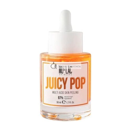 Mulac Cosmetics Juicy Pop Multiactive Exfoliant 50ml Vegan Cruelty Free 97% Natural Ingredients