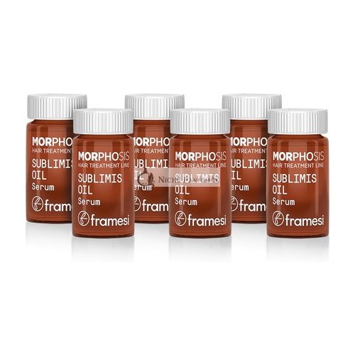 Framesi New Morphosis Hair Treatment Line Sublimis Oil Serum 6 x 15ml