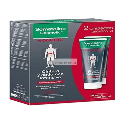 Somatoline Cosmetic Men Waist & Abdomen Intensive Reducer 2 x 250ml