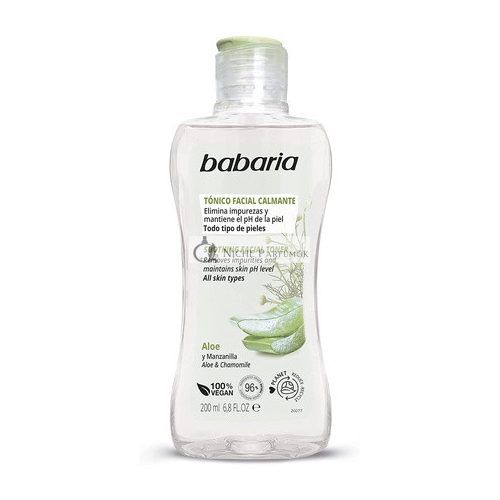 Babaria Soothing Aloe Vera Facial Tonic 200ml