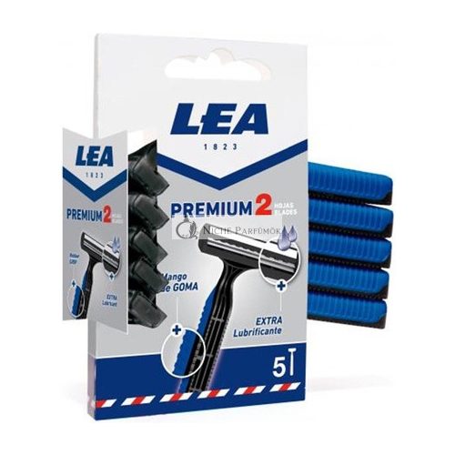 Lea Premium 2 Blade Disposable Razors 5pcs