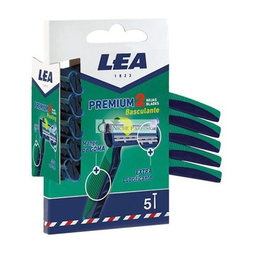 Lea Premium 2 Blade Pivot Disposable Razor