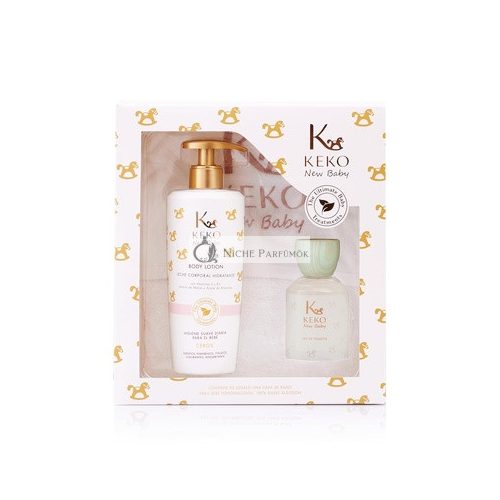 Moisturizing Body Cream Gift Set 500ml + 100ml Baby Scent + Towel