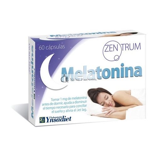 Ynsadiet Zentrum Melatonina 60 Caps