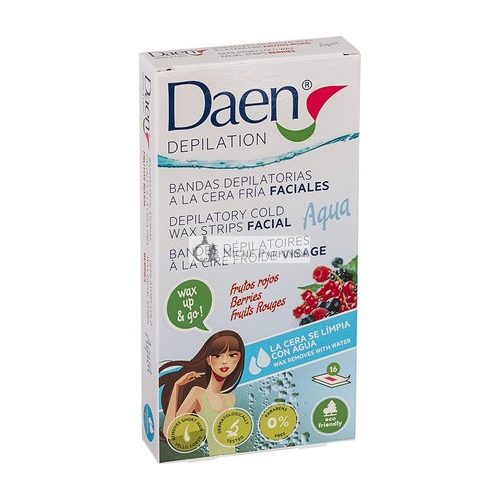 Daen Aqua Wax Up Facial Strips