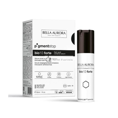 Bella Aurora PigmentStop Bio10forte Intensive Treatment for Dark Spots Anti-Aging Cream for Dark Spots on the Face 30ml